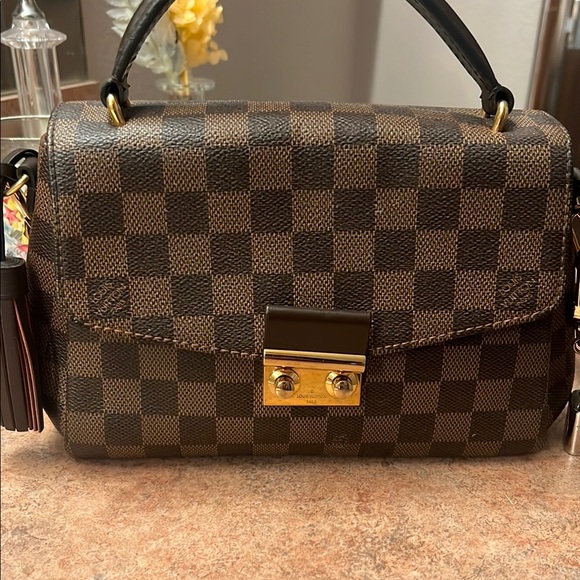 Louis Vuitton Checkered Brown Designer Handbag - Picture 1 of 11